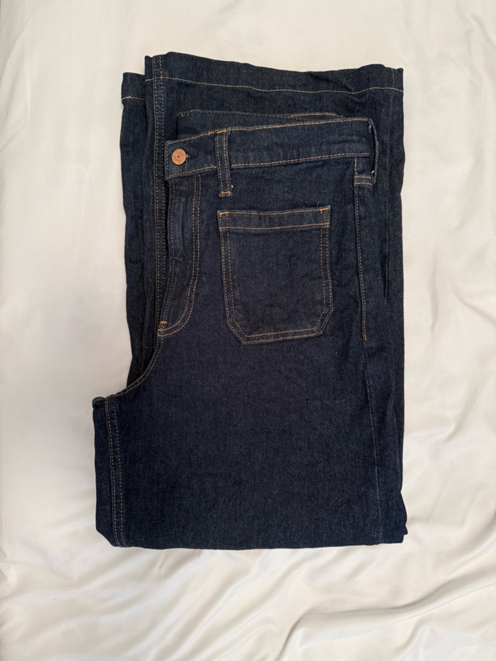 GAP Women's Dark Indigo Wide Leg Jeans